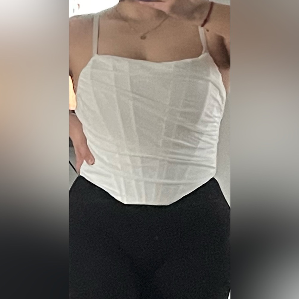 Panthea Mesh Tube Top Corset